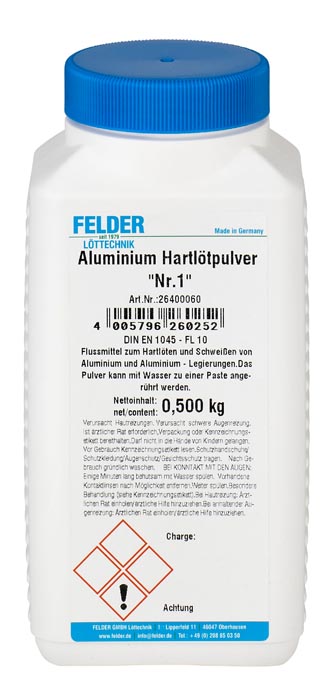 Aluminium-Hartlötpulver "Nr. 1"