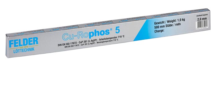 Kupferhartlot Cu-Rophos 5